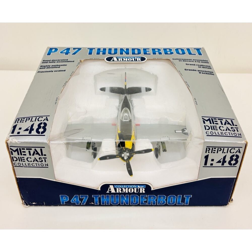 Franklin Mint 1:48 USAAF P-47D Thunderbolt "Angie" WWII Armour Collection 98143